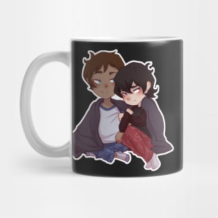 Klance sticker Mug